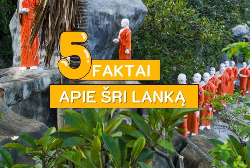 TOP 5 faktai ką pamatyti egzotiškoje Šri Lanką